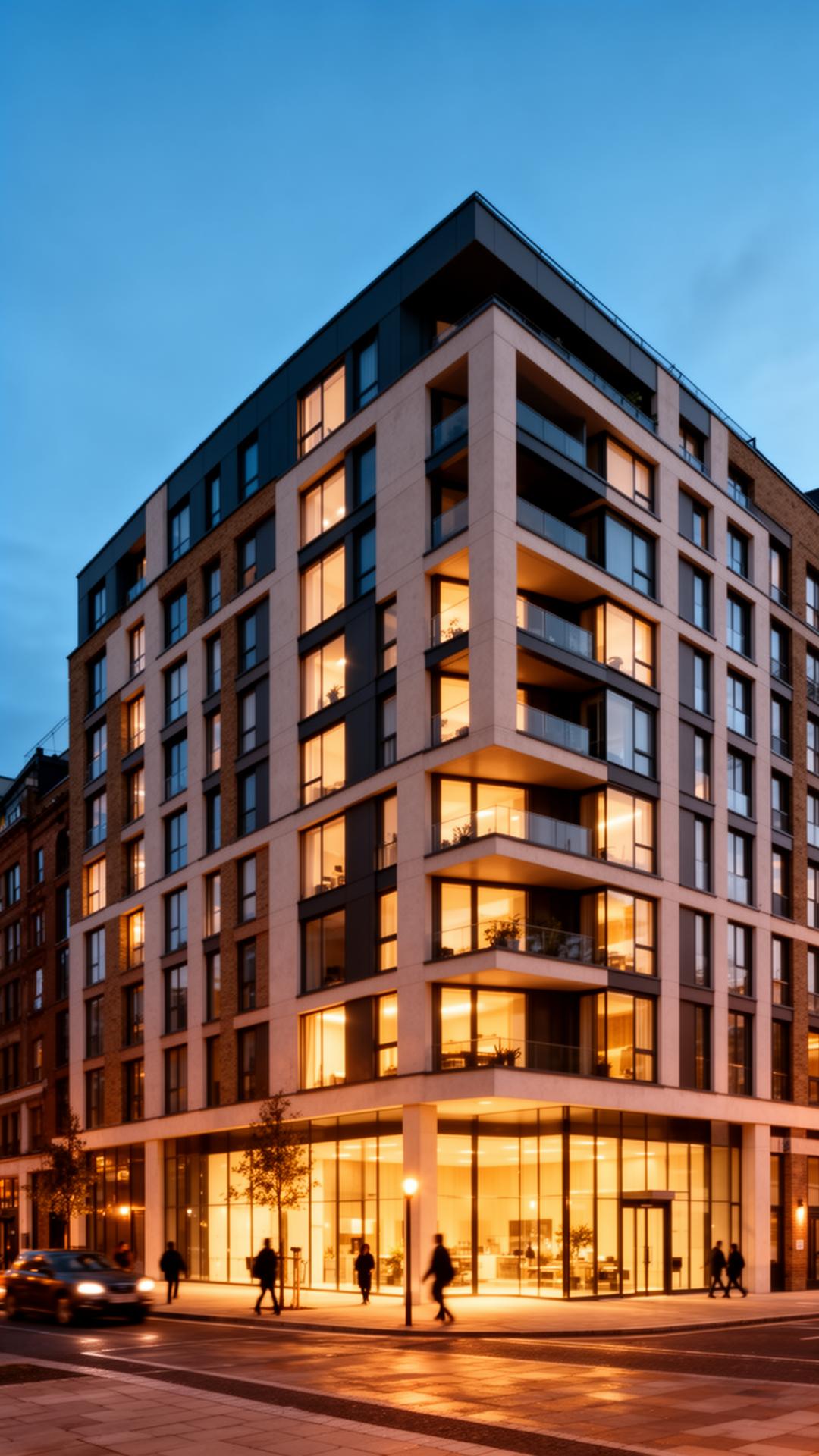Waterfront apartments
